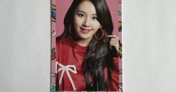 TWICE 2ND JAPANESE SINGLE 'CANDY POP' ALBUM PHOTOCARD - CHAEYOUNG